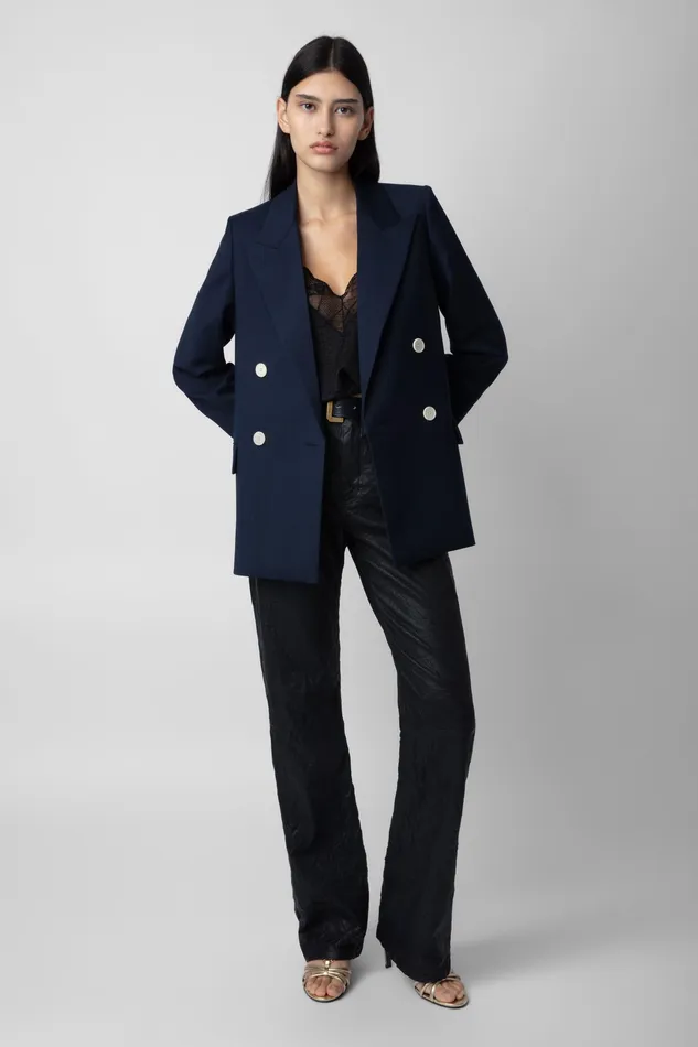 Zadig and Voltaire Jackets VIEW TAILLEUR NAVY 8211 Women