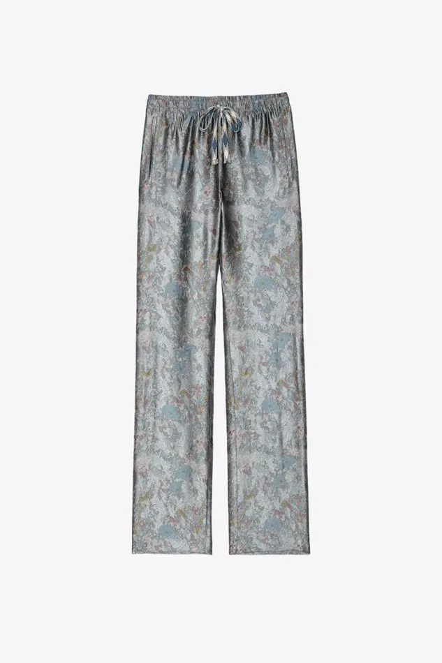 Zadig and Voltaire Pants POMY BRITISH FLOWER PANT KHAKI 8211 Women Zadig and Voltaire Pants POMY BRITISH FLOWER PANT KHAKI 8211 Women