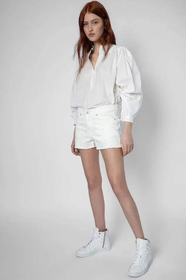 Zadig and Voltaire Shirts and Tops TIGY BOSS SHIRT WHITE 8211 Women