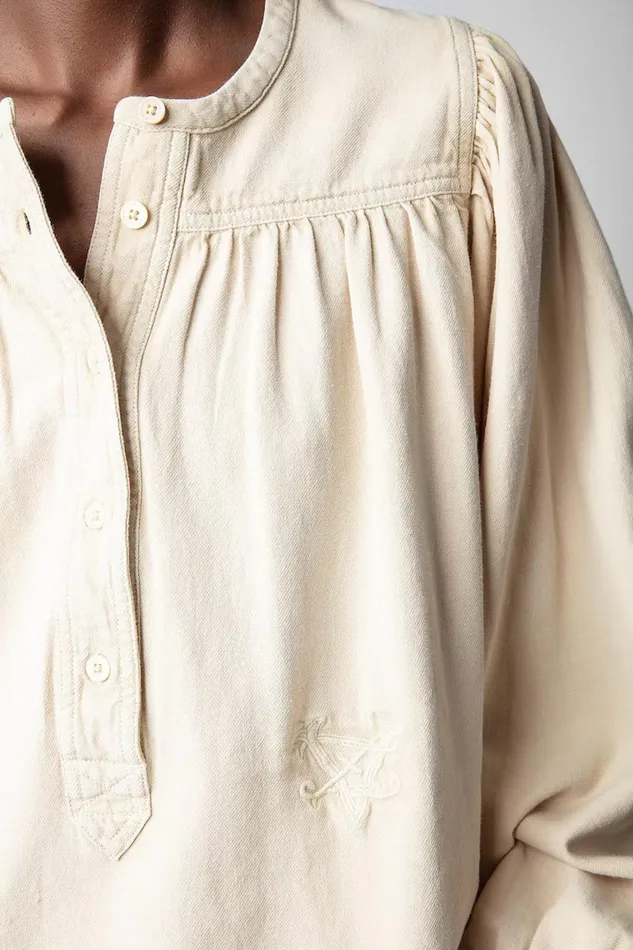 Zadig and Voltaire Shirts and Tops TIGY TWILL SUGAR 8211 Women Zadig and Voltaire Shirts and Tops TIGY TWILL SUGAR 8211 Women