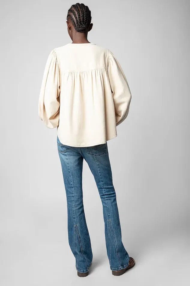 Zadig and Voltaire Shirts and Tops TIGY TWILL SUGAR 8211 Women Zadig and Voltaire Shirts and Tops TIGY TWILL SUGAR 8211 Women