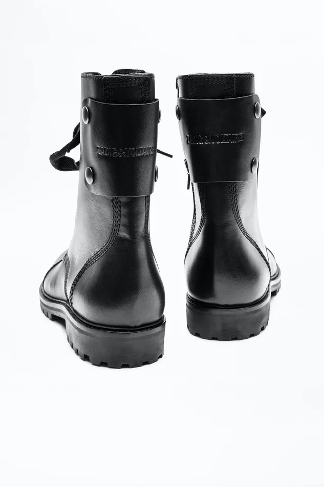 Zadig and Voltaire ShoesBoots JOE SMOOTH BOOTS BLACK 8211 WomenMen Zadig and Voltaire ShoesBoots JOE SMOOTH BOOTS BLACK 8211 WomenMen