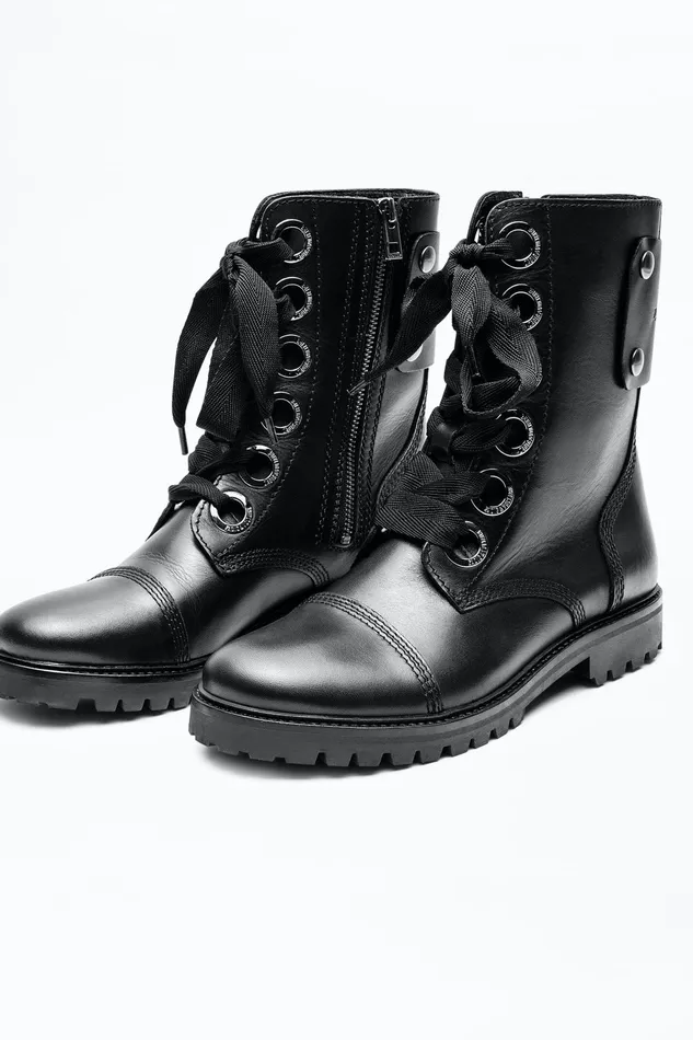 Zadig and Voltaire ShoesBoots JOE SMOOTH BOOTS BLACK 8211 WomenMen Zadig and Voltaire ShoesBoots JOE SMOOTH BOOTS BLACK 8211 WomenMen