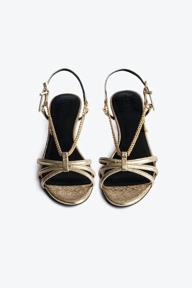 Zadig and Voltaire ShoesBoots SLEEPLESS SANDAL GOLD 8211 WomenMen Zadig and Voltaire ShoesBoots SLEEPLESS SANDAL GOLD 8211 WomenMen