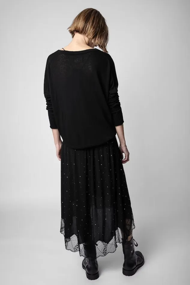 Zadig and Voltaire Skirts and Shorts JOSLIN STRASS BLACK 8211 Women Zadig and Voltaire Skirts and Shorts JOSLIN STRASS BLACK 8211 Women