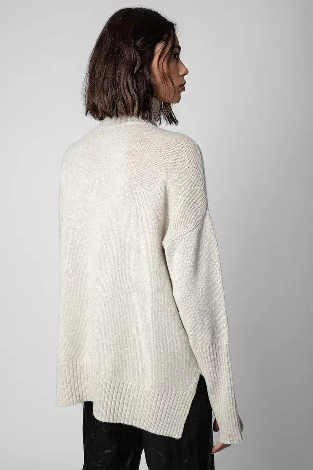 Zadig and Voltaire Sweaters and Knitwear ALMA BIJOUX STONE 8211 Women Zadig and Voltaire Sweaters and Knitwear ALMA BIJOUX STONE 8211 Women