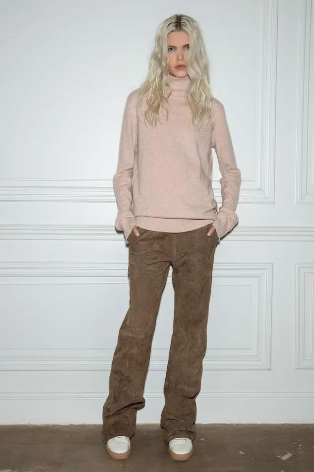 Zadig and Voltaire Sweaters and Knitwear GINNI PATCH BLUSH 8211 Women Zadig and Voltaire Sweaters and Knitwear GINNI PATCH BLUSH 8211 Women