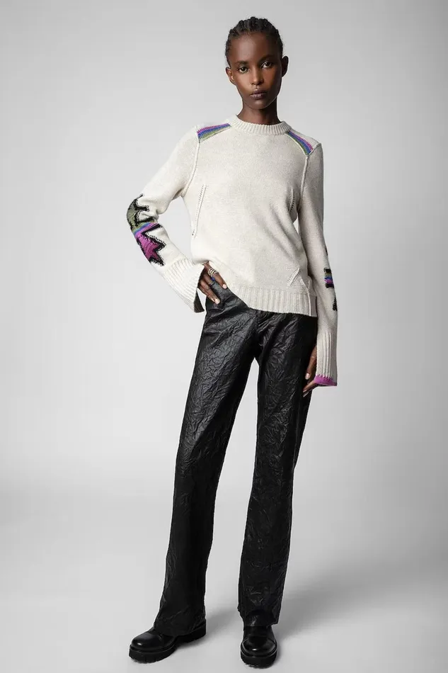 Zadig and Voltaire Sweaters and Knitwear HALTON WS PUTTY 8211 Women Zadig and Voltaire Sweaters and Knitwear HALTON WS PUTTY 8211 Women