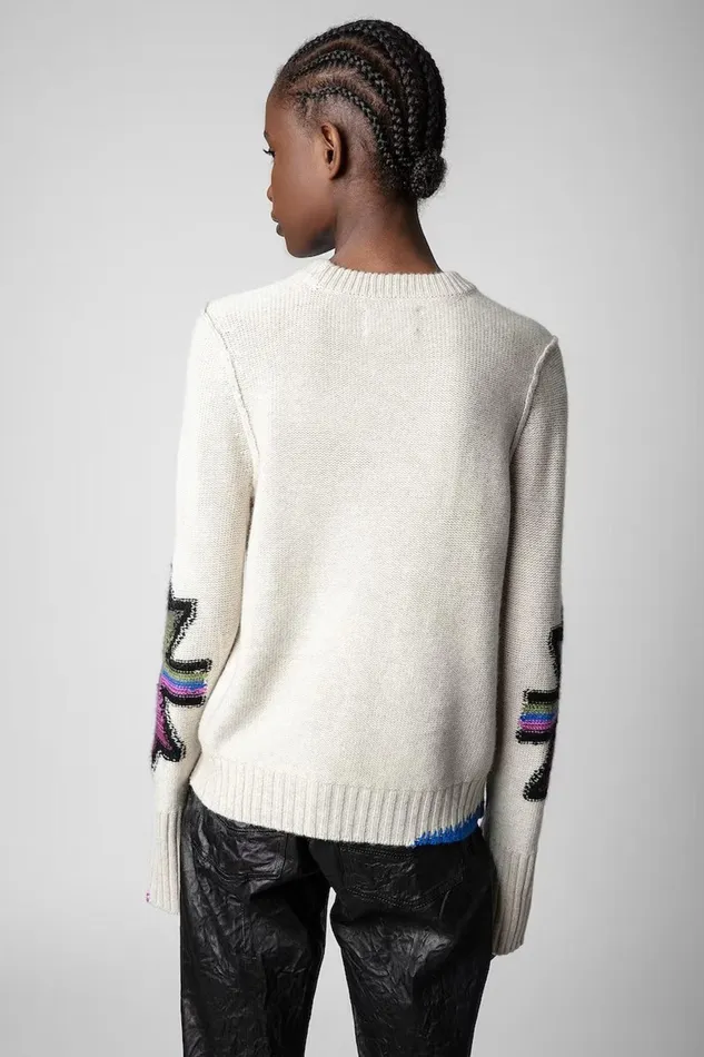 Zadig and Voltaire Sweaters and Knitwear HALTON WS PUTTY 8211 Women Zadig and Voltaire Sweaters and Knitwear HALTON WS PUTTY 8211 Women