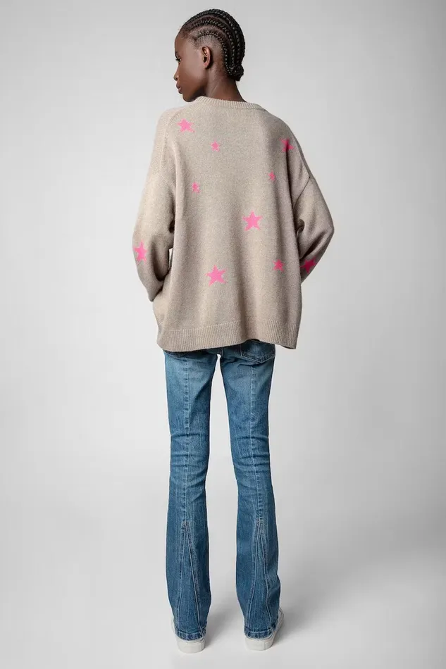 Zadig and Voltaire Sweaters and Knitwear MARKUS FLURO STAR 8211 Women Zadig and Voltaire Sweaters and Knitwear MARKUS FLURO STAR 8211 Women