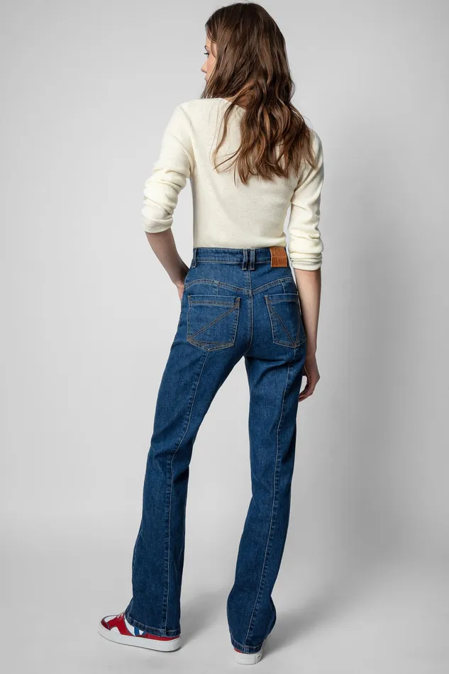 Zadig and Voltaire Sweaters and Knitwear MILA SWEATER BUTTER 8211 Women Zadig and Voltaire Sweaters and Knitwear MILA SWEATER BUTTER 8211 Women