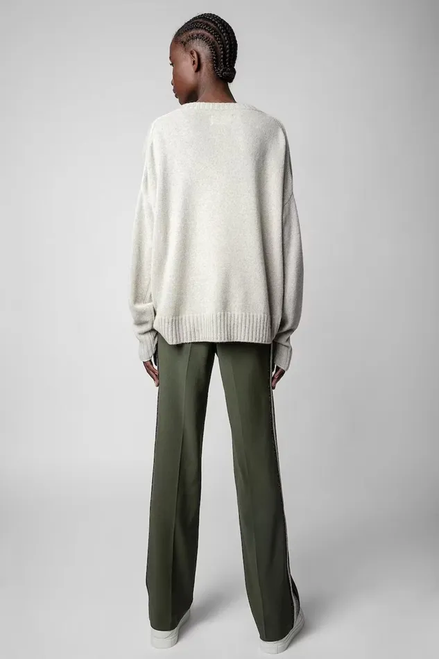Zadig and Voltaire Sweaters and Knitwear ROSY SWEATER TAUPE 8211 Women Zadig and Voltaire Sweaters and Knitwear ROSY SWEATER TAUPE 8211 Women