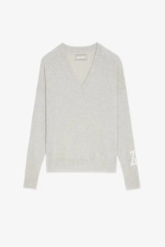 Zadig and Voltaire Sweaters and Knitwear ROSY SWEATER TAUPE 8211 Women Zadig and Voltaire Sweaters and Knitwear ROSY SWEATER TAUPE 8211 Women
