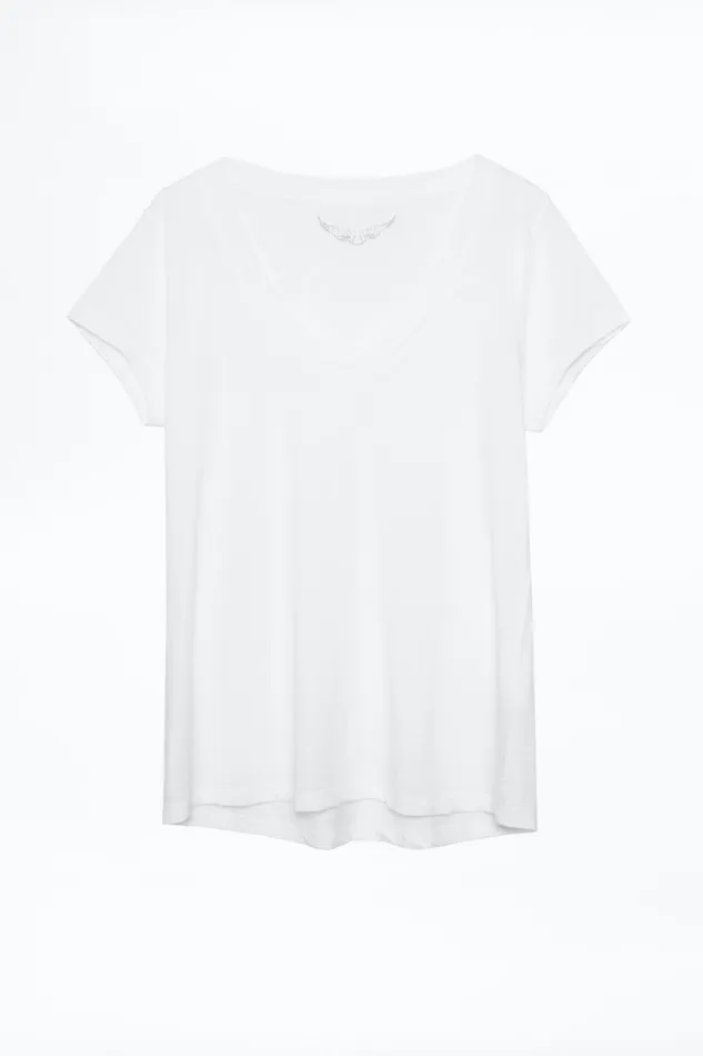 Zadig and Voltaire TShirts TINY PERM TSHIRT WHITE WHITE 8211 Women Zadig and Voltaire TShirts TINY PERM TSHIRT WHITE WHITE 8211 Women